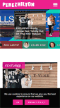 Mobile Screenshot of perezhilton.com